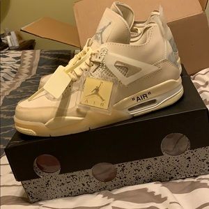 Off white Sail Jordan 4